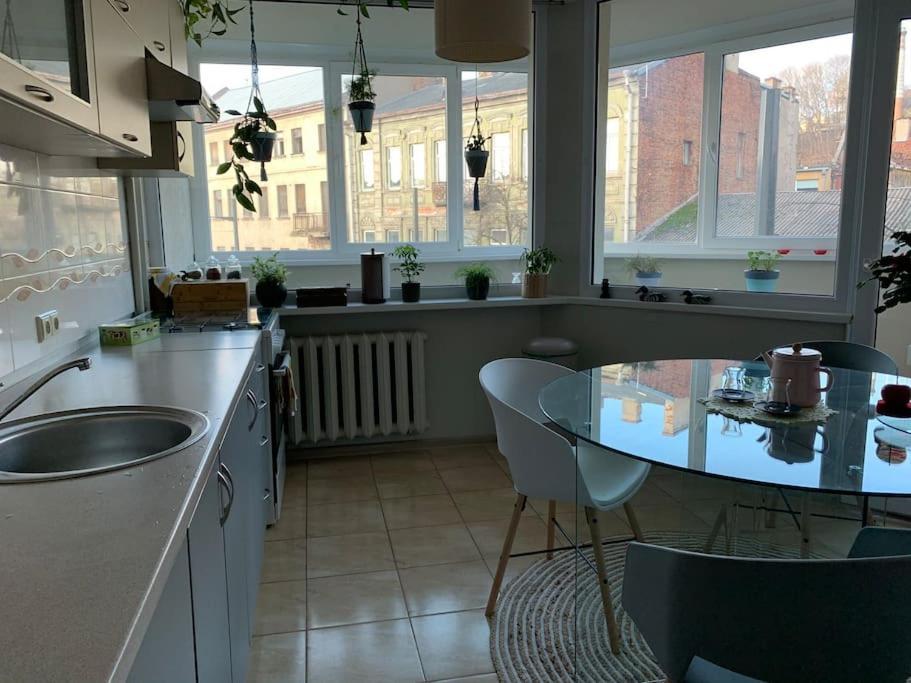 Three Bedroom With Two Terraces For 7People+Baby Каунас Екстериор снимка